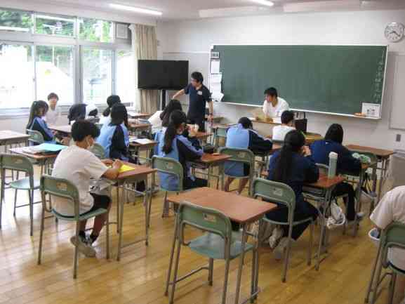 ６月４日朝学活３年