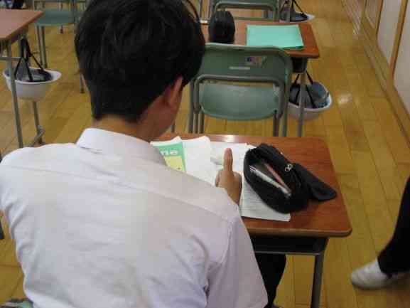 朝の自習